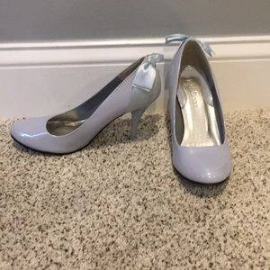 Baby blue shoes! Like new condition!